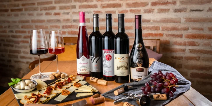 Degustácia vín aj s pohostením pre dve osoby v Trnavskej vieche