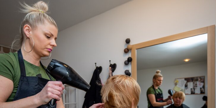 Kadernícke služby pre všetky typy vlasov: pánsky, dámsky i detský strih