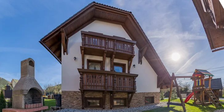 Apartmánový dom v podhorskej obci Pavčina Lehota pre 2-5 osôb