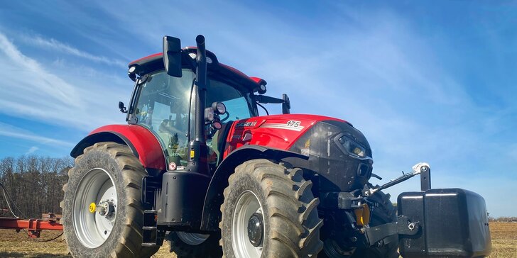 Zážitková jazda alebo poľnohospodárske práce na vymakanom traktore Case IH PUMA 175 CVX