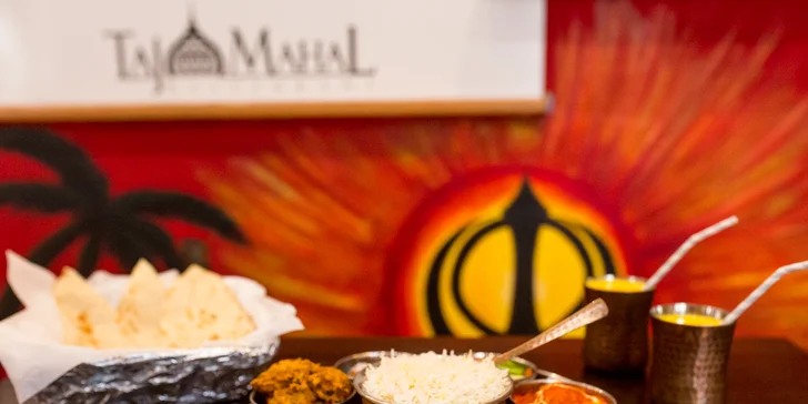 Vychutnajte si vo dvojici chutný vegetariánsky alebo mäsový Taj Mahal tanier