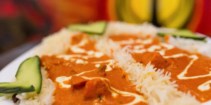 Ochutnajte Chicken tikka masala alebo Butter chicken v autentickej indickej reštaurácii