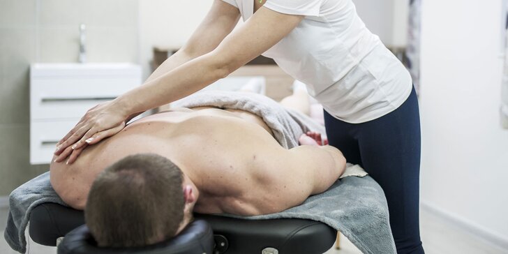 Športová, klasická, olejová alebo celotelová relaxačná masáž či permanentka