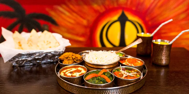 Vychutnajte si vo dvojici chutný vegetariánsky alebo mäsový Taj Mahal tanier