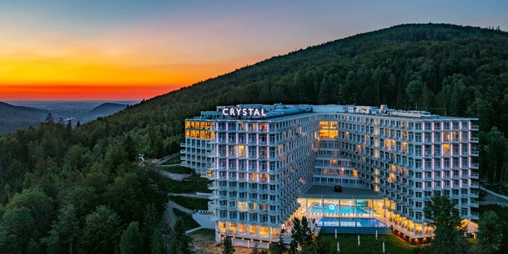 5* luxus v poľských Beskydách: novootvorený hotel, raňajky či polpenzia s wellness a detskou herňou