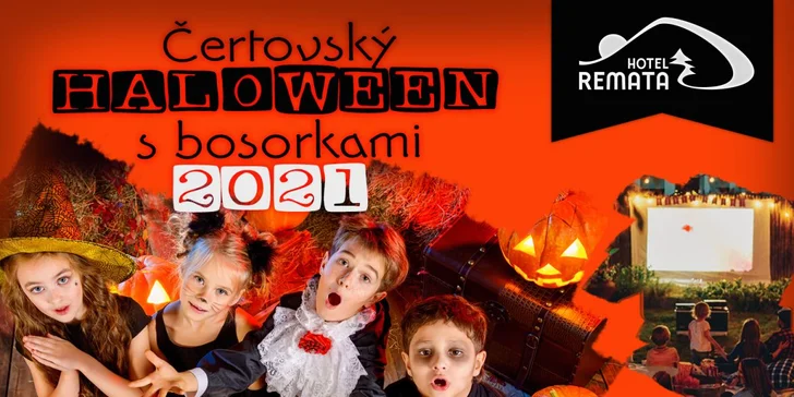 Jesenný, halloweensky, štefanský, trojkráľový alebo silvestrovský pobyt v Hoteli Remata*** so vstupom do bazéna