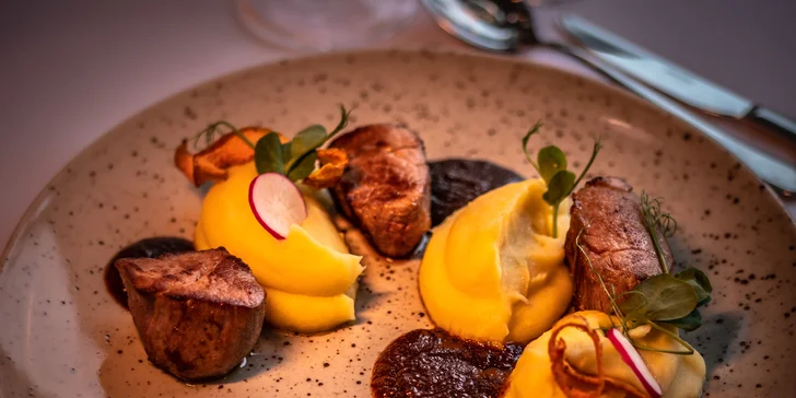 Degustačné menu aj wellness v Hoteli Panoráma Trenčianske Teplice