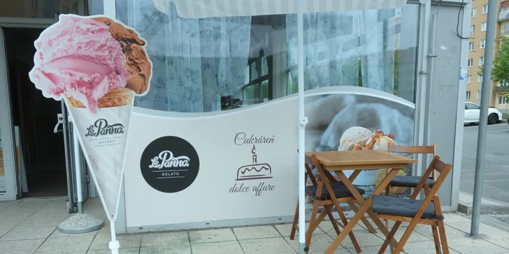 Zmrzlinový pohár podľa vlastného výberu v cukrárni Dolce Affare