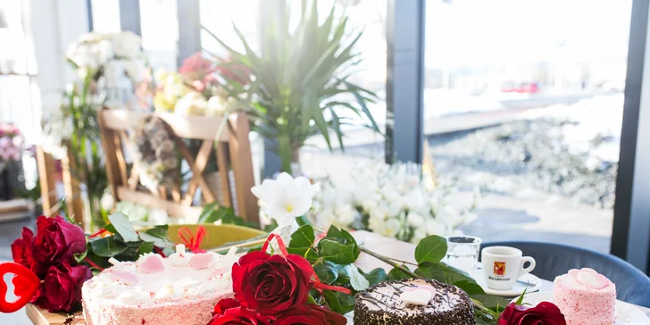 Sladučká torta a voňavé ruže v unikátnom Flor Plus