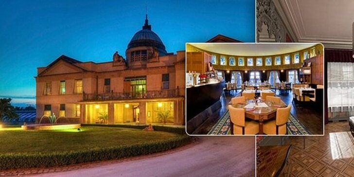 149 eur za honosný pobyt pre dvoch na zámku Chateau Kotěra! Tri dni plné rozmaznávania, dokonalého luxusu a skvelého jedla so zľavou 55 %