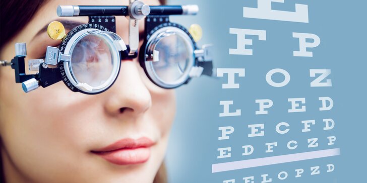 Dioptrické sklá, vyšetrenie zraku očným lekárom a zľava na rámy