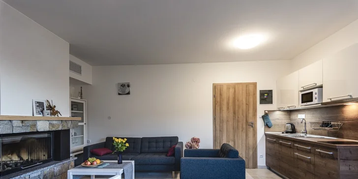 Pobyt vo dvojici alebo s rodinou: perfektný oddych v plne vybavených apartmánoch Tatry Panorama na Liptove