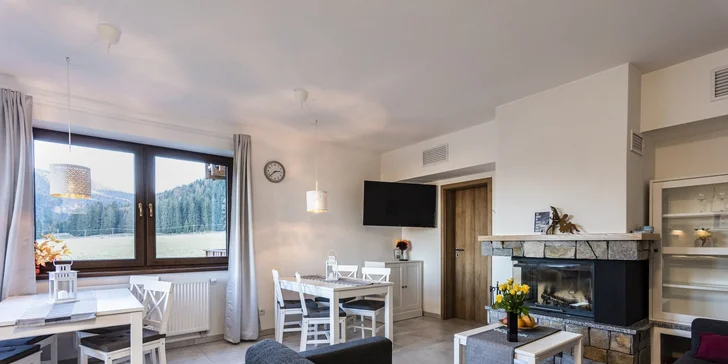 Pobyt vo dvojici alebo s rodinou: perfektný oddych v plne vybavených apartmánoch Tatry Panorama na Liptove