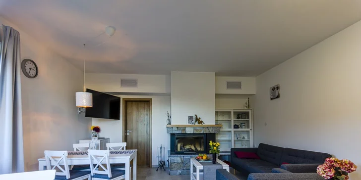 Pobyt vo dvojici alebo s rodinou: perfektný oddych v plne vybavených apartmánoch Tatry Panorama na Liptove