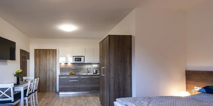 Pobyt vo dvojici alebo s rodinou: perfektný oddych v plne vybavených apartmánoch Tatry Panorama na Liptove