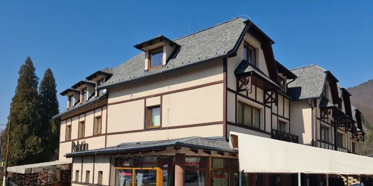 Relax v penzióne priamo v centre Rajeckých Teplíc s raňajkami alebo polpenziou