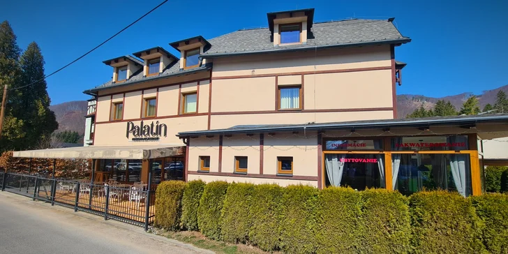 Relax v penzióne priamo v centre Rajeckých Teplíc s raňajkami alebo polpenziou