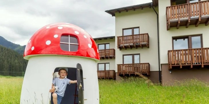 Pobyt vo dvojici alebo s rodinou: perfektný oddych v plne vybavených apartmánoch Tatry Panorama na Liptove
