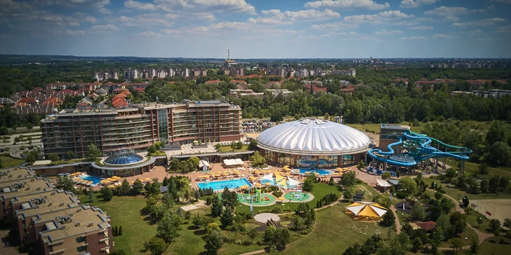 Relax v Budapešti: 4* hotel s polpenziou, aquaparkom aj wellness neobmedzene, 2 deti do 6,9 rokov zadarmo