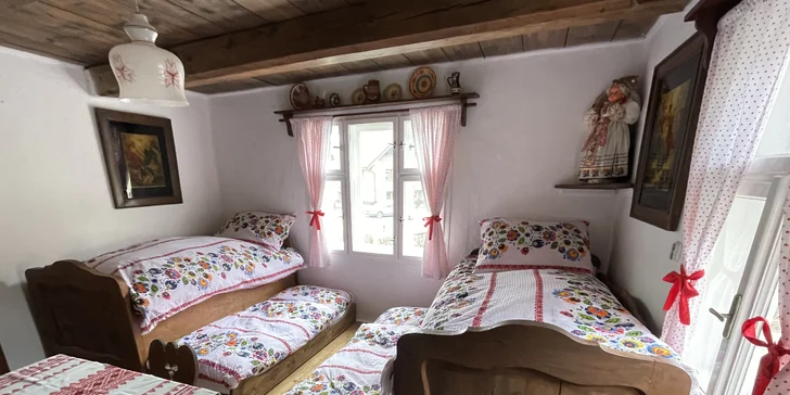 Neobyčajný oddych v zrekonštruovanej chalúpke "Tak Ako Kedysi" na Liptove pre 4 osoby