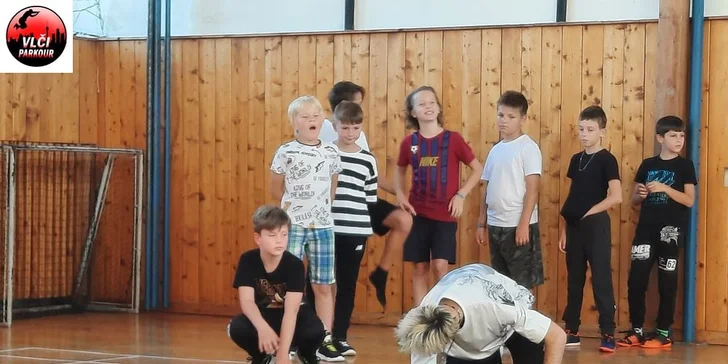 Detský športový kurz gymnastiky a parkouru: jednorazový vstup alebo výhodná permanentka