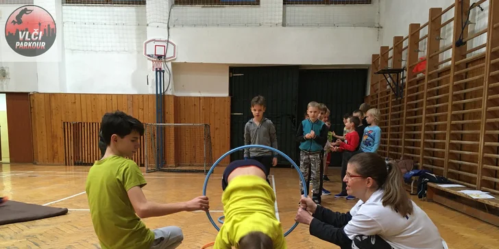 Detský športový kurz gymnastiky a parkouru: jednorazový vstup alebo výhodná permanentka