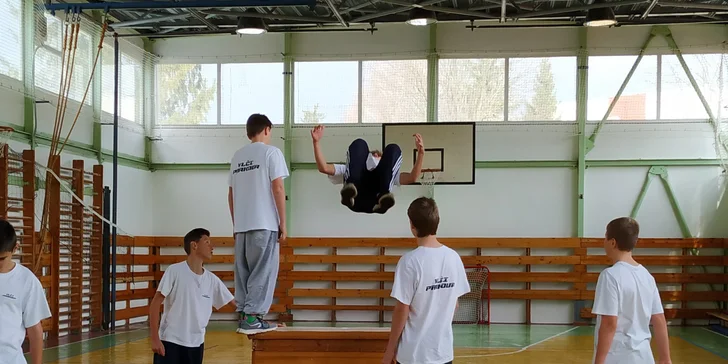 Detský športový kurz gymnastiky a parkouru: jednorazový vstup alebo výhodná permanentka