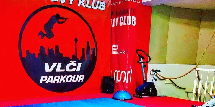 Detský športový kurz gymnastiky a parkouru: jednorazový vstup alebo výhodná permanentka