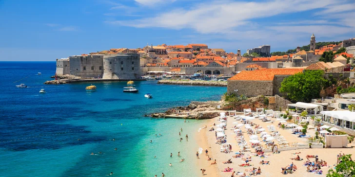Na dovolenku k moru: 3* hotel v Dubrovníku, bufetové raňajky, cca 200 m od pláže