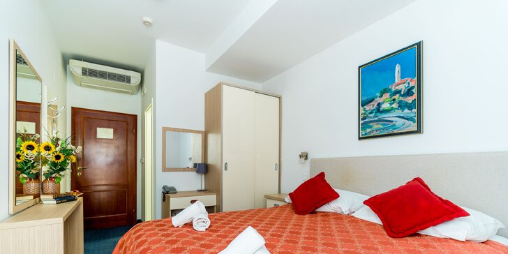 Na dovolenku k moru: 3* hotel v Dubrovníku, bufetové raňajky, cca 200 m od pláže