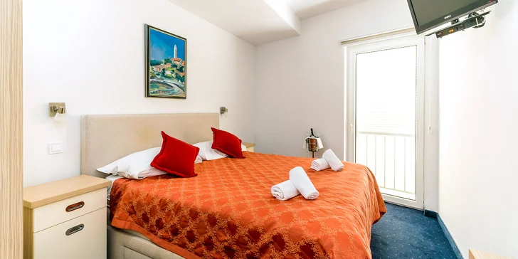 Na dovolenku k moru: 3* hotel v Dubrovníku, bufetové raňajky, cca 200 m od pláže