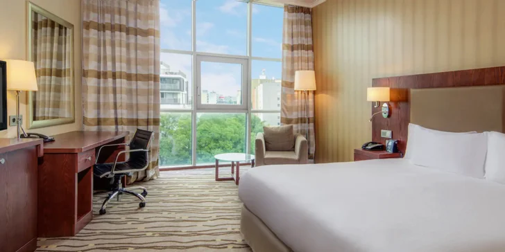 Skvelý pobyt v Bratislave: 4* hotel siete Hilton s raňajkami a neobmedzeným vstupom do wellness
