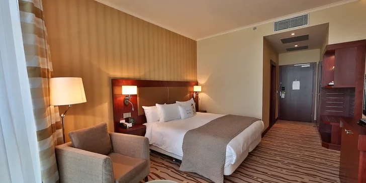 Skvelý pobyt v Bratislave: 4* hotel siete Hilton s raňajkami a neobmedzeným vstupom do wellness