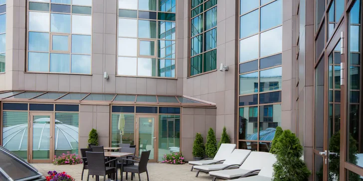 Skvelý pobyt v Bratislave: 4* hotel siete Hilton s raňajkami a neobmedzeným vstupom do wellness