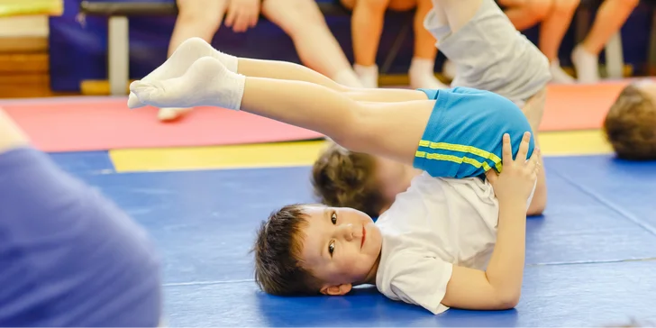 Detský športový kurz gymnastiky a parkouru: jednorazový vstup alebo výhodná permanentka