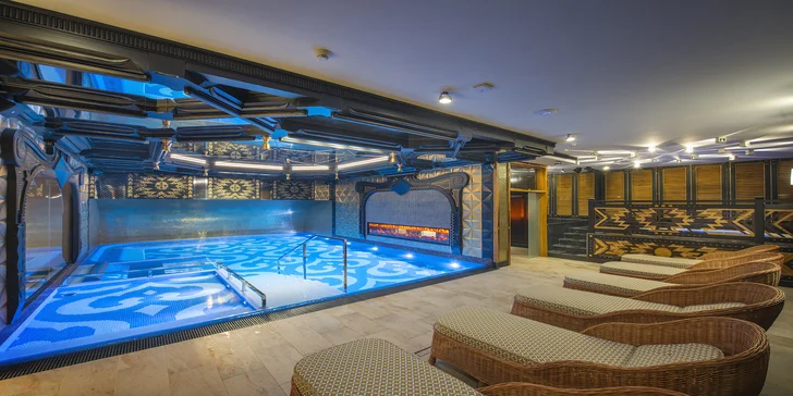 5* rezort v centre Zakopaného s wellness, stravou a výhľadom na hory