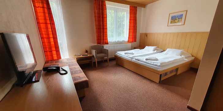 Dokonalý reset na Liptove: horský hotel s raňajkami či polpenziou, wellness, herňou aj detskými ihriskami