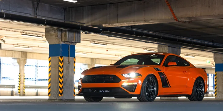 Exkluzívna zážitková jazda na úplne novom FORD MUSTANG ROUSH STAGE 3 so 750 koňmi pod kapotou