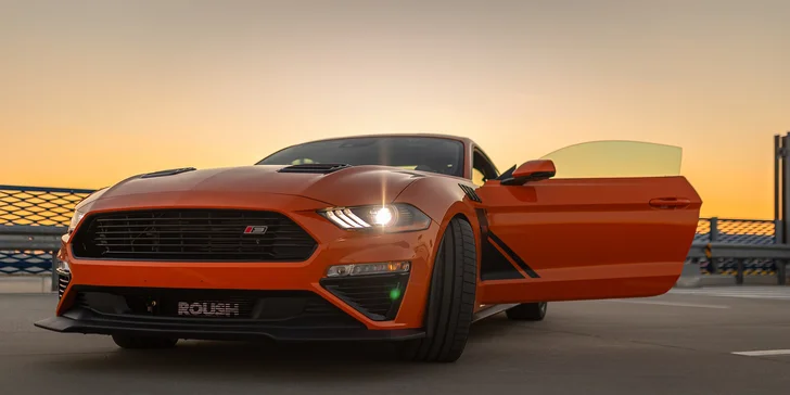 Exkluzívna zážitková jazda na úplne novom FORD MUSTANG ROUSH STAGE 3 so 750 koňmi pod kapotou