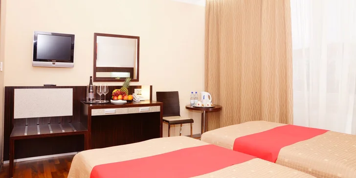 4* relax v Prahe: pobyt s raňajkami a privátnym wellness