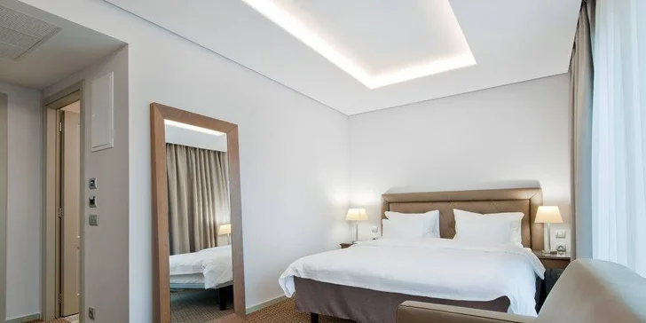 Moderný hotel na Rohanskom nábreží v Prahe: bohaté raňajky a neobmedzený wellness