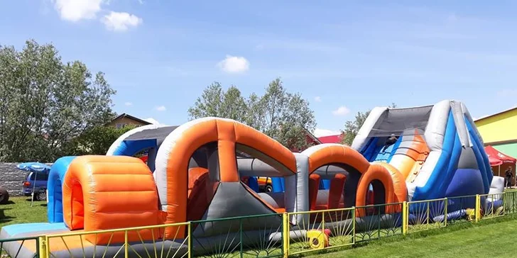 Celodenný prenájom zábavných atrakcií na detské a rodinné oslavy