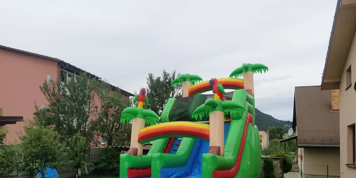 Celodenný prenájom zábavných atrakcií na detské a rodinné oslavy