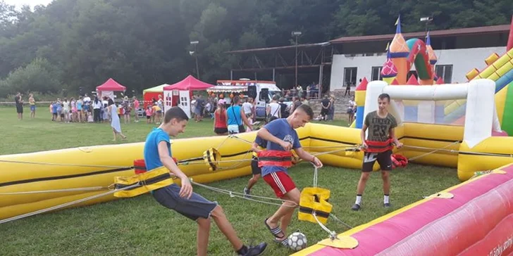 Celodenný prenájom zábavných atrakcií na detské a rodinné oslavy