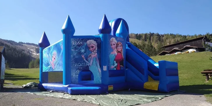 Celodenný prenájom zábavných atrakcií na detské a rodinné oslavy