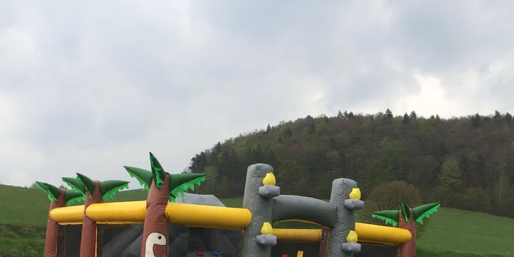 Celodenný prenájom zábavných atrakcií na detské a rodinné oslavy