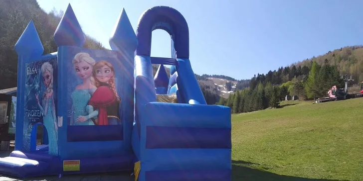 Celodenný prenájom zábavných atrakcií na detské a rodinné oslavy