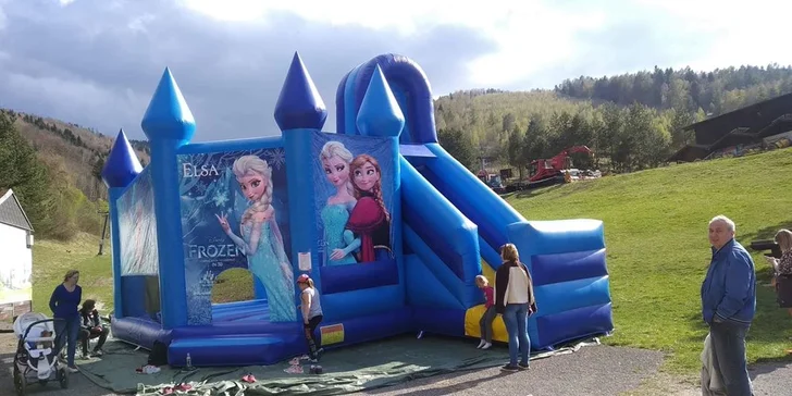 Celodenný prenájom zábavných atrakcií na detské a rodinné oslavy