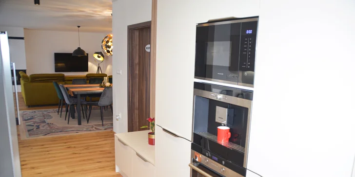 Pobyt v nových, luxusne zariadených apartmánoch v Nízkych Tatrách s každodenným vstupom do privátneho wellness