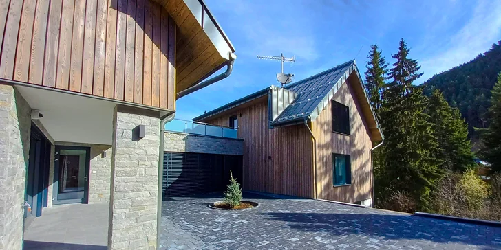Pobyt v nových, luxusne zariadených apartmánoch v Nízkych Tatrách s každodenným vstupom do privátneho wellness